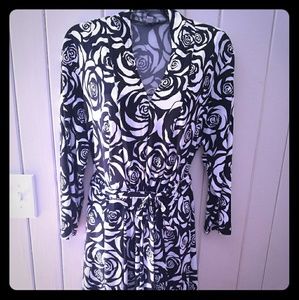 Charming Charlie Black & white dress